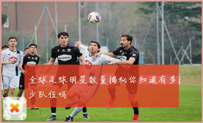 全球足球明星数量揭秘你知道有多少队伍吗